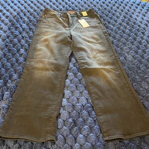 Judy Blue Women’s Dark Gray/Black Straight Leg Jeans